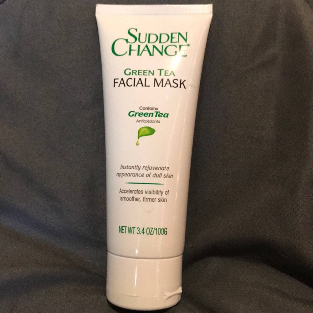 Sudden change green tea facial mask